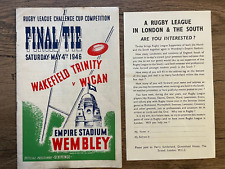 1946 wembley rugby for sale  PONTEFRACT