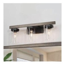 Farmhouse bathroom black for sale  Anderson