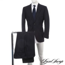 Terno MODERN ESSENTIAL Suitsupply azul marinho sólido lã VBC Lazio FL 2B 2V FF 44  comprar usado  Enviando para Brazil