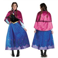 Usado, Fantasia Cosplay Frozen 2 Princesa Anna Vestido Halloween Carnaval Terno Feminino Meninas comprar usado  Enviando para Brazil