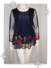 Magnifique blouse fantaisie d'occasion  Foix