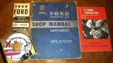 1954 ford manual for sale  Pine Grove