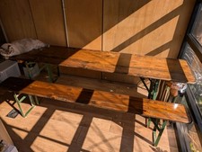 Vintage biergarten folding for sale  LONDON