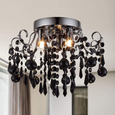 Candelabro de cristal pequeno montagem embutida luminária de teto para corredor de quarto  comprar usado  Enviando para Brazil