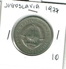 Moneta jugosslavia 1977 usato  Trento
