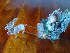 Weihnachtsdeko engel kutsche gebraucht kaufen  Aachen