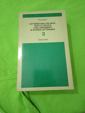 Pazzaglia letteratura italiana usato  Desio