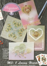 Pergamano loving hearts for sale  NORWICH
