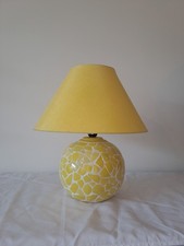 Lampe table jaune d'occasion  Bruz