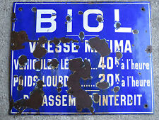 Ancienne grande plaque d'occasion  La Côte-Saint-André