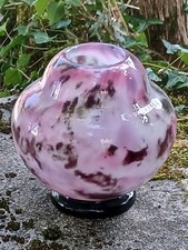 Vase piédouche verre d'occasion  Hautefort