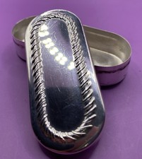 Deckeldose pillendose 925er gebraucht kaufen  Düsseldorf