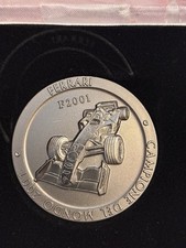 Medaglia titanio ferrari usato  Vizzola Ticino