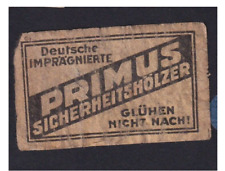Antique matches tag d'occasion  Expédié en Belgium