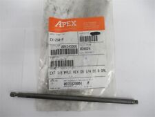 Usado, Apex EX-250-8, extensão de unidade de energia hexagonal com 1/4" macho quadrado comprar usado  Enviando para Brazil