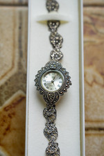 Orologio donna argento usato  Roma