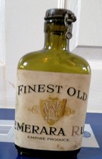 Antique rum bottle for sale  MARTOCK