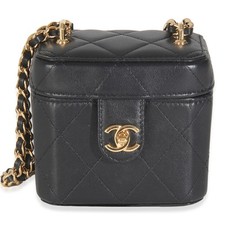 Chanel black quilted for sale  New York