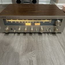 Lindo receptor estéreo prata AM/FM Philips Laboratories modelo 785 1977 comprar usado  Enviando para Brazil