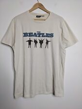 Camisa masculina The Beatles XL extra grande branca AJUDA merchismo gráfico banda de rock usada comprar usado  Enviando para Brazil