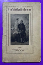 Santino antico libretto usato  Italia