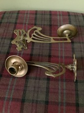 Pair antique brass for sale  WHITLEY BAY