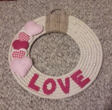 Decorative rope wreath for sale  TREDEGAR