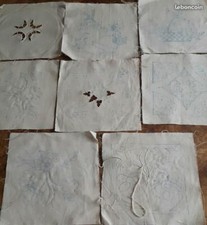Lot napperons anciens d'occasion  Gargenville
