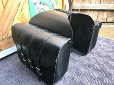 Leather motorcycle luggage for sale  MIDDLESBROUGH
