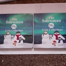 Snowman 50p collection for sale  LLANELLI