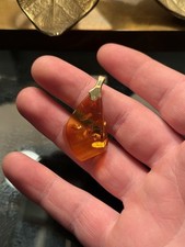 Pendentif 18k ambre d'occasion  Castres