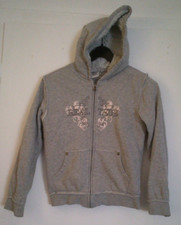 Graue sweatjacke kapuze gebraucht kaufen  Ketzin