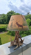 Jagdzimmer steh tischlampe gebraucht kaufen  Deutschland