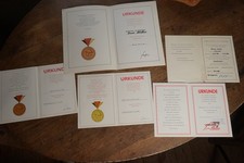 Konvolut urkunde auszeichnung gebraucht kaufen  Neubrandenburg-Umland