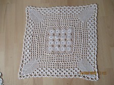 Handarbeit mitteldecke beige gebraucht kaufen  Osnabrück