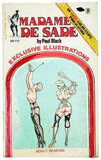Paul Black / Madame de Sade / First Edition / Eros Goldstripe, Bizarre Book 1974 comprar usado  Enviando para Brazil