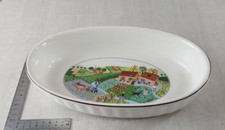 Ancien plat oval d'occasion  Seingbouse