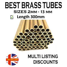 Brass tubes 2mm for sale  HENFIELD
