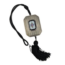 Pó e sopros Rouge compactos guilhochê dança prata década de 1920 comprar usado  Enviando para Brazil