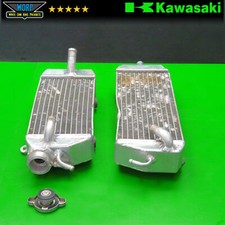 PAINEL SISTEMA DE REFRIGERAÇÃO RADIADORES DE CORRIDA OVERSIZED KAWASAKI KX250F 2006 NÃO ORIGINAL DE FÁBRICA  comprar usado  Enviando para Brazil
