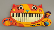 Teclado infantil B Toys Meowsic piano gato piano com microfone de brinquedo comprar usado  Enviando para Brazil