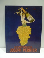 Plaque publicitaire perrier d'occasion  Expédié en France