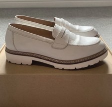 Dune white leather for sale  GRIMSBY