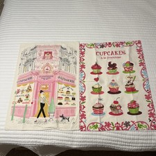 Torchons bouchons cupcakes d'occasion  Expédié en Belgium