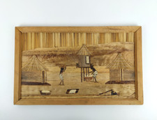 Quadro africano legno usato  Parma