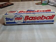 Topps 1989 baseball for sale  North Port