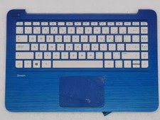 Apoio para as mãos teclado touchpad EUA azul para HP Stream 13-c109tu 027TU 032TU TPN-Q155, usado comprar usado  Enviando para Brazil