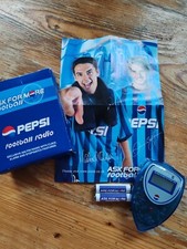 Pepsi football radio for sale  STOWMARKET