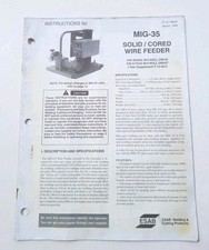 Esab mig solid for sale  Hillsville