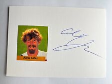 Autografo alexi lalas usato  Guidonia Montecelio